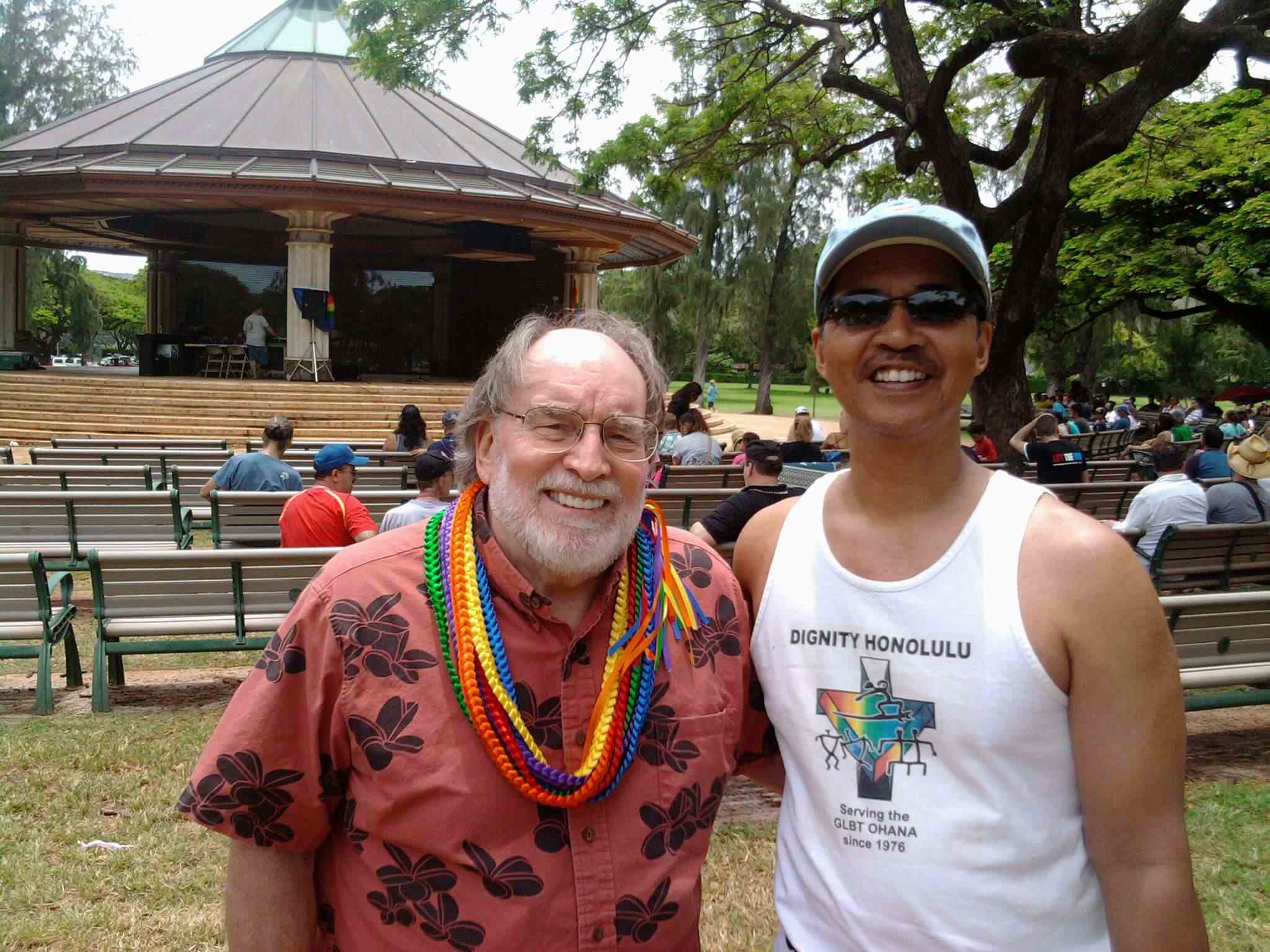 Gene and Gov Abercrombie